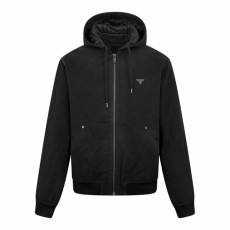 PRADA 프라다 텍스처드 후드 자켓