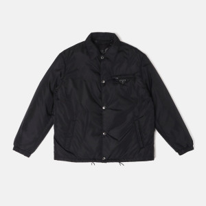 PRADA 프라다 카라 패딩 자켓