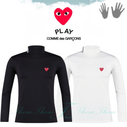 COMME DES GARCONS 꼼데가르송 투티 기모 하프 폴라