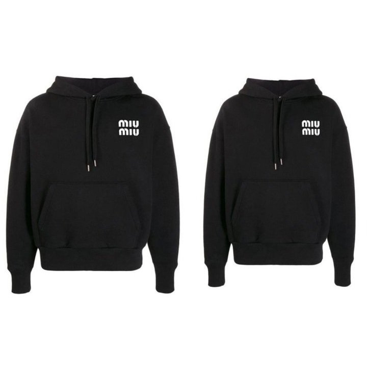 MIUMIU 미우미우 엠보 후드티