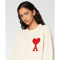 AMI 아미 빅패치 커플 맨투맨