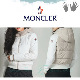 MONCLER 몽클레어 방풍 니트 후드 점퍼