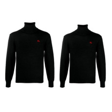 BURBERRY 버버리 런던 자수로고 터틀넥