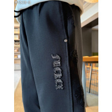 ●2월 판매 8위● CHROME HEARTS 크롬하츠  코튼 빈티지 워싱 스웻 팬츠 2COLOR