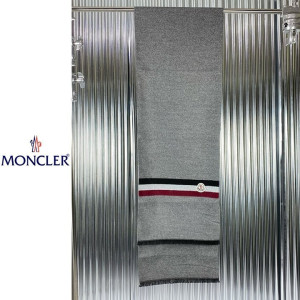 MONCLER 몽클레어 삼색라인 포트 머플러