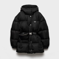 PRADA 프라다 리나일론 다운 자켓