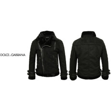 DOLCE&GABBANA 돌체앤가바나 올블랙 무스탕