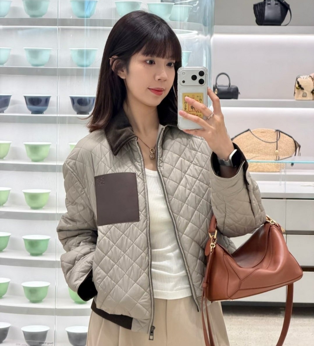 LOEWE 로에베 코듀로이 라펠 자켓 2COLOR