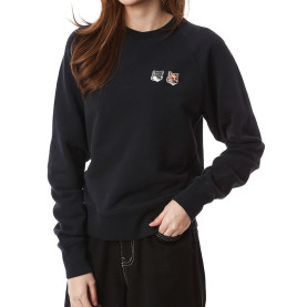 MAISON KITSUNE 메종키츠네 더블폭스 패치 커플 맨투맨