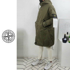 STONE ISLAND 스톤아일랜드 멤브라나 후드 롱자켓 2COLOR