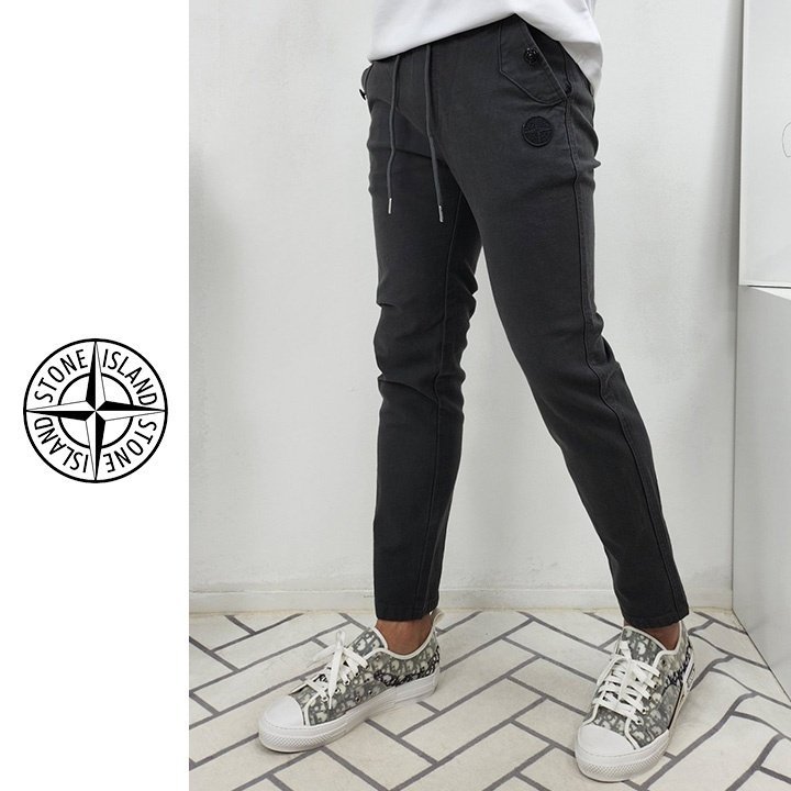 STONE ISLAND 스톤아일랜드 오리지널 워싱 베이직 코튼 팬츠 2COLOR