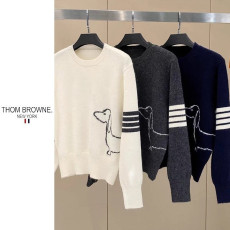 ●2월 판매 20위● THOM BROWNE 톰브라운 헥터 퍼피 울 스웨터