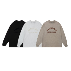 FEAR OF GOD 피어오브갓 에센셜 1920 프론트 로고 저지 롱 슬리브