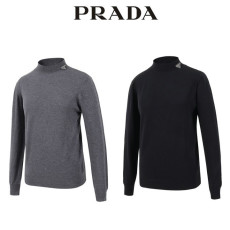 PRADA 프라다 반목폴라 니트