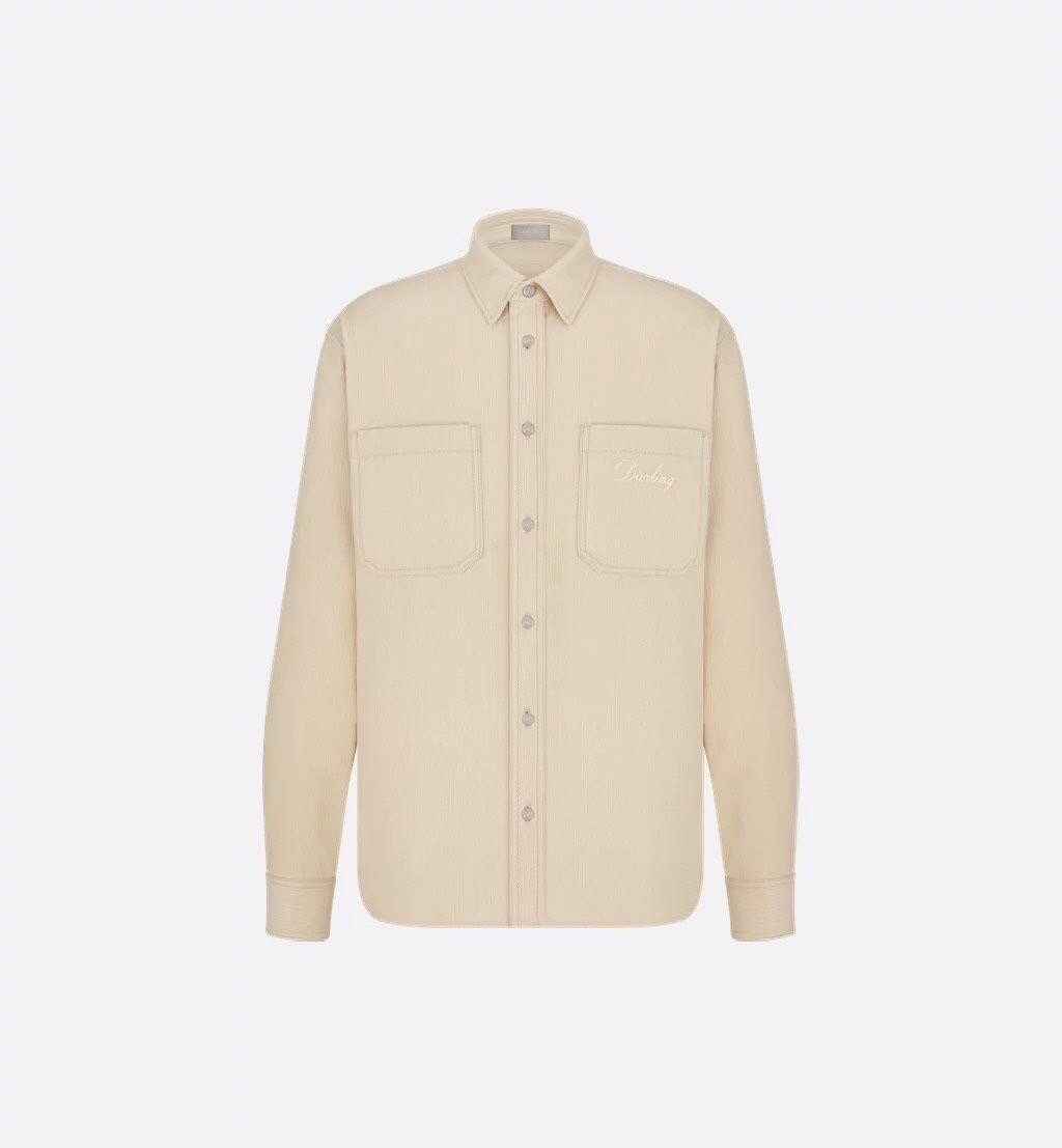 DIOR 디올 스트라이프 코듀로이 셔츠 재킷