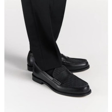 ●디올 오블리크 자카드 레더 그랑빌 로퍼 ●