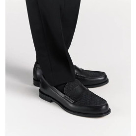 ●디올 오블리크 자카드 레더 그랑빌 로퍼 ●