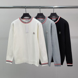 MONCLER 몽클레어 소매라인 라운드 니트