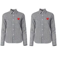 COMME DES GARCONS 꼼데가르송 고방 체크 커플 셔츠