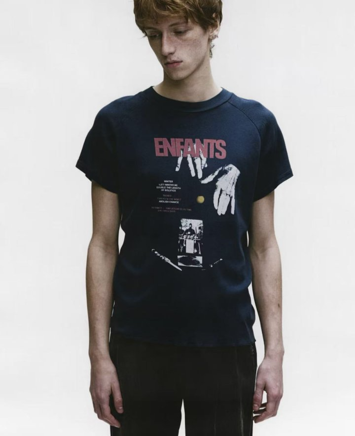 ENFANTS RICHES DÉPRIMÉS 앙팡리쉬데프리메 3673 핸즈 그래픽 반팔