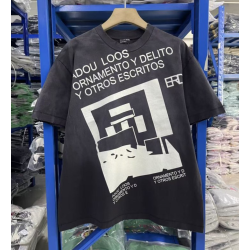 ENFANTS RICHES DÉPRIMÉS 앙팡리쉬데프리메 3679 오르나멘토 이 델리토 구제 워싱 반팔