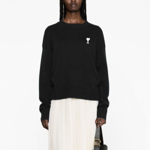 AMI 아미 스몰하트 라운드 니트 2COLOR