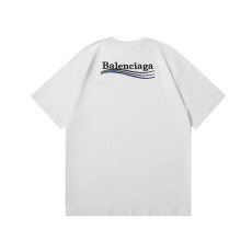 BALENCIAGA 발렌시아가 2305 웨이브 자수 로고 반팔 6COLOR