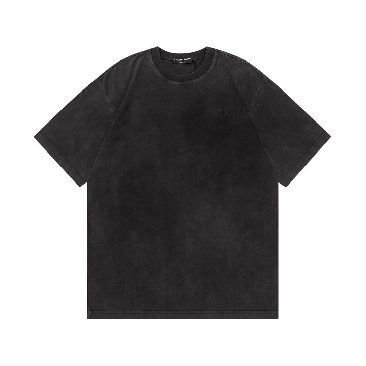 BALENCIAGA 발렌시아가 2327 자수 로고 워싱 반팔