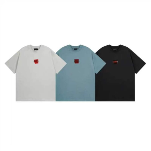 BALENCIAGA 발렌시아가 3236 테이프 커버 로고 반팔