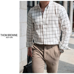 THOM BROWNE 톰브라운 기본형 셔츠 4COLOR