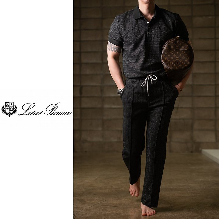 LOROPIANA 로로피아나 올드머니 클래식 트레이닝 셋업 2COLOR