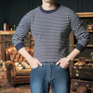 GUCCI 구찌 캐시미어 스트라이프 니트 (라운드) 2COLOR