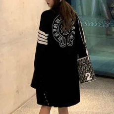  THOM BROWNE 톰브라운 X 크롬하츠 니트 롱 가디건