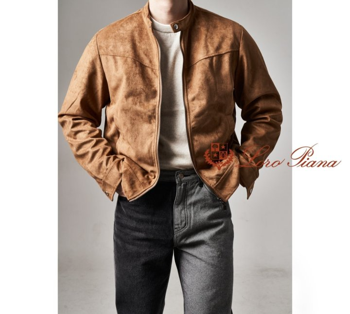 LOROPIANA 로로피아나 바이커 스웨이드자켓 3COLOR
