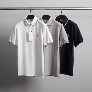 ●4월 판매 14위● MONCLER 몽클레어 삼선라인 PK 반팔 카라티