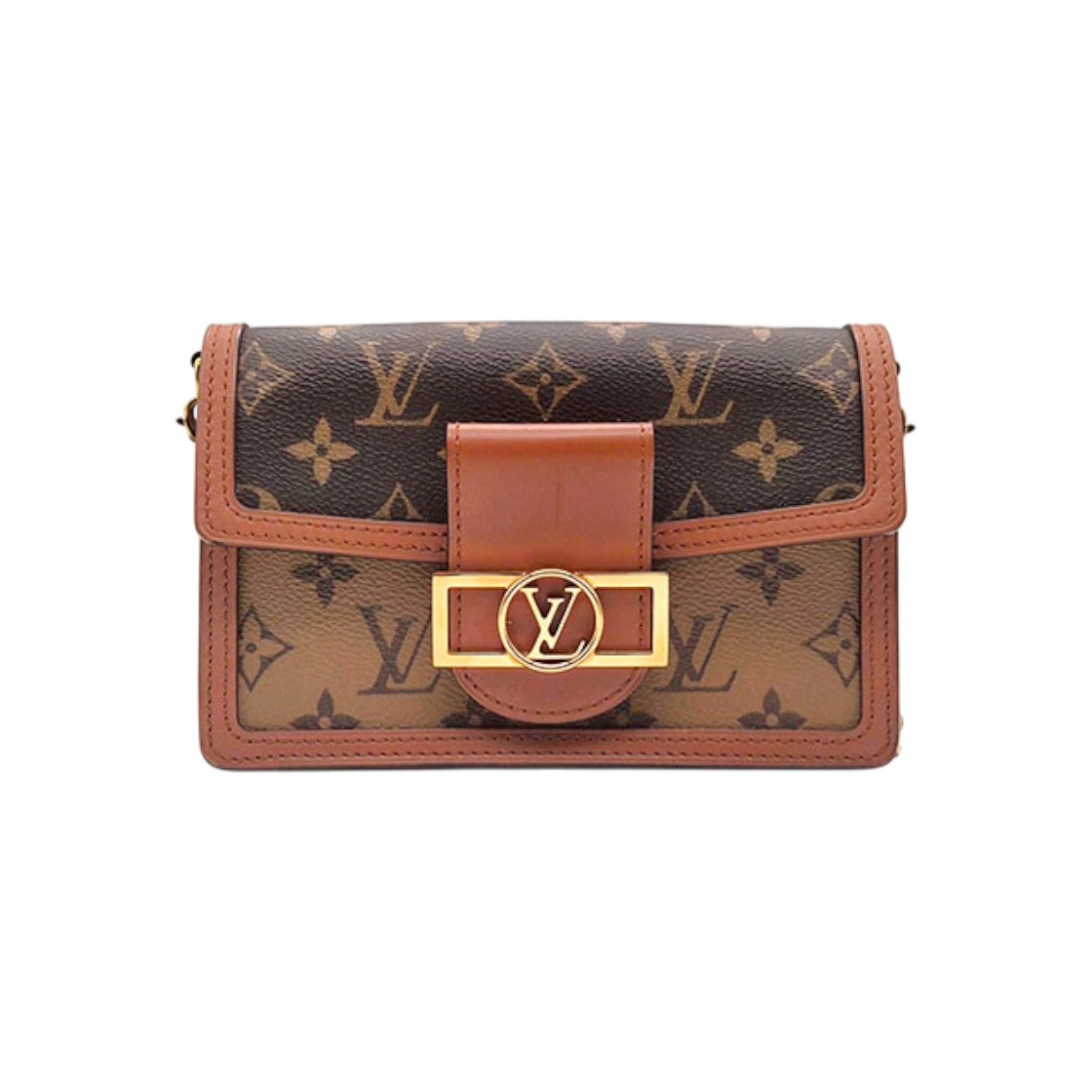 ●실사● 루이비통 도핀 체인 월릿