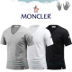 MONCLER 몽클레어 패치 V넥 반팔