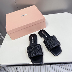 MIUMIU 미우미우 여성용 슬리퍼 M56337 2COLOR