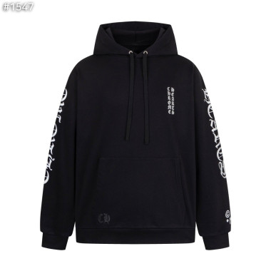 CHROME HEARTS 크롬하츠 1988 버티컬 로고 후드 스웨트셔츠