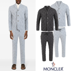 MONCLER 몽클레어 롬버스 3버튼 린넨 슬림핏 슈트