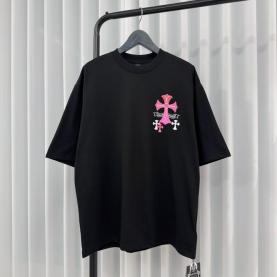 CHROME HEARTS 크롬하츠 멀티 엠보 크로스 반팔 티셔츠