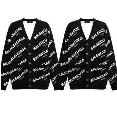BALENCIAGA 발렌시아가 로고 울 가디건