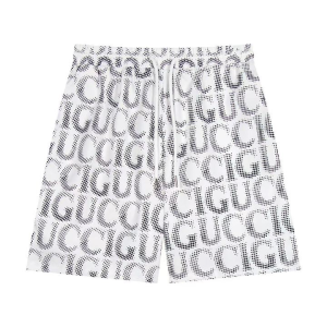 GUCCI 구찌 6463 도트 올오버 로고 스윔 쇼츠 2COLOR