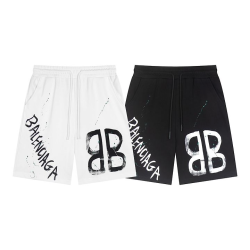 BALENCIAGA 발렌시아가 6420 그래피티 로고 스웨트 쇼츠