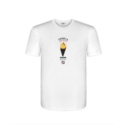 FENDI 펜디 콘 프린팅 라운드 2COLOR