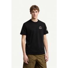 MONCLER 몽클레어 픽셀 백 로고 올자수프린트 숏 슬리브 티셔츠