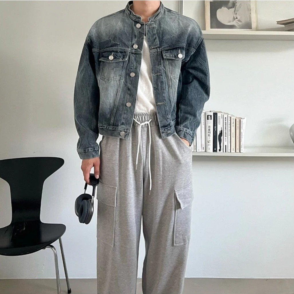 LOROPIANA 로로피아나 투포켓  청자켓