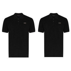 DOLCE & GABBANA 돌체앤가바나 밀라노플레이트 골드 커플 카라 반팔티