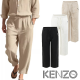 KENZO 겐조 레터링 자수 린넨 팬츠