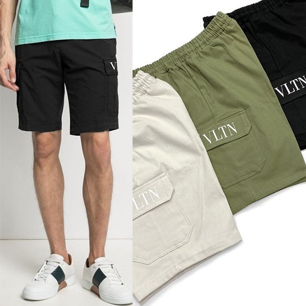 VALENTINO 발렌티노 카고 하프팬츠